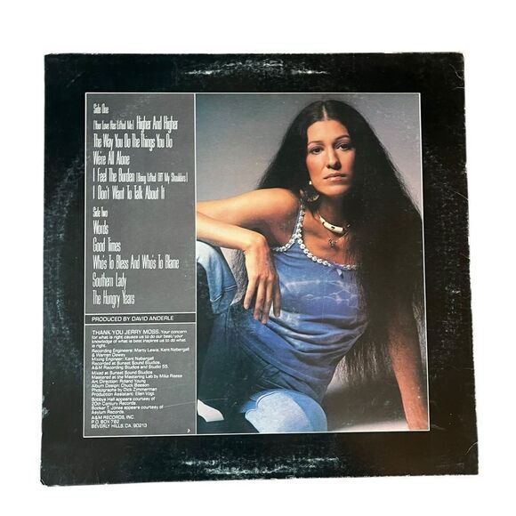 RITA COOLIDGE - ANYTIME…ANYWHERE 1977 SOUL LP A&M RECORDS VINYL RECORD - Picture 3 of 5
